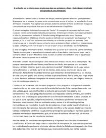 Elementos, a parte de los propios hechos, que constituyen una verdad. Página 1