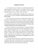 Pensamiento educativo