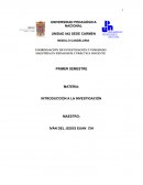 MAESTRÍA EN PEDAGOGÍA Y PRÁCTICA DOCENTE . INTRODUCCIÓN A LA INVESTIGACIÓN