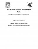 Administración básica. Escuela de la administración por objetivos