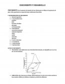 CRECIMIENTO Y DESARROLLO .LEYES DE CRECIMIENTO