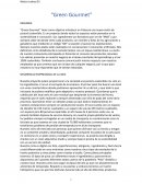 Pizzeria “Green Gourmet”