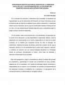 ESTRATEGIAS DIDÁCTICAS PARA EL RESCATE DE LA IDENTIDAD LOCAL EN LAS Y LOS ESTUDIANTES DEL LB TOCUYANO DEL MUNICIPIO AGUA BLANCA ESTADO PORTUGUESA