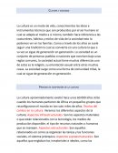 Cultura y sociedad
