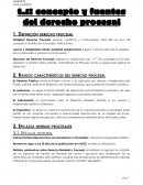 Introducción al Derecho Procesal - Resumen