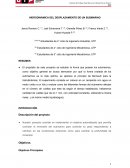 HIDRODINÁMICA DEL DESPLAZAMIENTO DE UN SUBMARINO