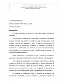 ESPACIO CURRICULAR: PSICOLOGÍA