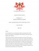 Laboratorio de Química General I Prelaboratorio #: 1