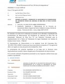 INFORME DE REVISIÓN Y APROBACIÓN DE LEVANTAMIENTO DE OBSERVACIONES DEL EXPEDIENTE TÉCNICO DEL ADICIONAL DE OBRA NRO. 03 PTAR 02 SECTOR COROTO