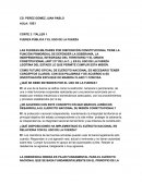 FUERZA PÚBLICA Y EL USO DE LA FUERZA