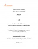 Valoración de la calidad de fuentes de información