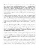 Diagnóstico de un fragmento microscópico del universo a través de un sistema: equilibrio químico