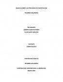 ENSAYO SOBRE LOS PROCESOS DE EXPORTACION