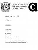 Ética en el mundo de hoy