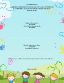 Estrategias didácticas que favorezcan la parte educativa en los niños con discapacidad intelectual