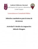 Métodos cuantitativos para la toma de decisiones