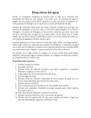 Bioquímica del agua