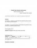 ¿Existe diferencias significativas antes y después de un programa para bajar de peso?