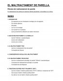 EL MALTRACTAMENT DE PARELLA