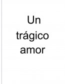 Un trágico amor