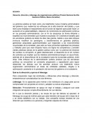 Resumen Gerencia, dirección y liderazgo de organizaciones públicas