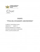 Ética universitaria: Reflexiones sobre comportamiento estudiantil y valores