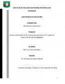 CORRIENTES FILOSOFICAS