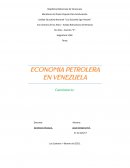 ECONOMIA PETROLERA EN VENEZUELA