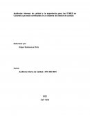 Auditorías internas de calidad y la importancia para las PYMES en Colombia que están certificadas en un Sistema de Gestión de Calidad