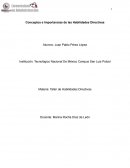 Conceptos e Importancias de las Habilidades Directivas