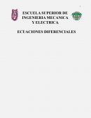 Ejercicios de ecuaciones diferenciales