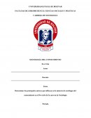 Determinar los principales autores que influyen en la materia de sociología del conocimiento en el 8vo ciclo de la carrera de Sociología