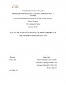 EVALUACIÓN DE LA GESTION FISCAL DE INDUSTRIAS RRC, C.A EN EL SEGUNDO SEMESTRE DEL 2021