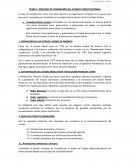 Formación del Estado Constitucional