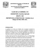 REPORTE DE LA PRÁCTICA NO. 1 Análisis de un Rasgo de HAD, HAR, HLX