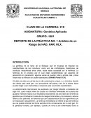 REPORTE DE LA PRÁCTICA NO. 1 Análisis de un Rasgo de HAD, HAR, HLX