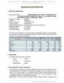 MEJORAMIENTO DE PISTAS Y VEREDAS DE LA AV. JACINTO IBARRA TRAMO: RIO CHILCA – AV. LEONCIO PRADO, DISTRITO DE CHILCA - HUANCAYO - JUNIN