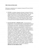 Taller Técnica de Observación