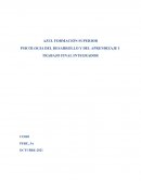 PSICOLOGIA DEL DESARROLLO Y DEL APRENDIZAJE I TRABAJO FINAL INTEGRADOR