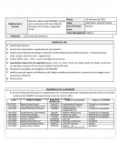 Análisis de Accidentes de trabajo, incidentes y Enfermedad Laboral (Administrativos – Proyectos)