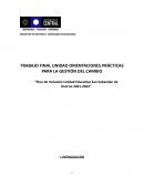 Plan de Inclusión Unidad Educativa San Sebastián de Osorno 2021-2022