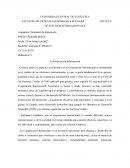 La Cooperación Internacional