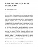 Pequeño ensayo de IA