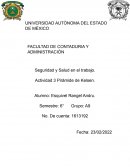 Seguridad y Salud en el trabajo. Actividad 3 Pirámide de Kelsen