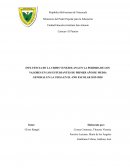 INFLUENCIA DE LA CRISIS VENEZOLANA EN LA PERDIDA DE LOS VALORES EN LOS ESTUDIANTES DE PRIMER AÑO DE MEDIA GENERAL EN LA UEISA EN EL AÑO ESCOLAR 2019-2020