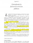 Entendiendo la factura de servicios públicos