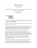 Negocios Internacionales: Teoría y filosofía: Evolución, consolidación e Identificación de los temas que lideran el campo de la investigación
