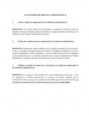 TALLER DERECHO PROCESAL ADMINISTRATIVO
