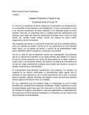 Impacto Financiero y Fiscal en las Empresas Ante el Covid-19