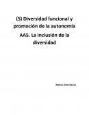 Diversidad funcional y promoción de la autonomía